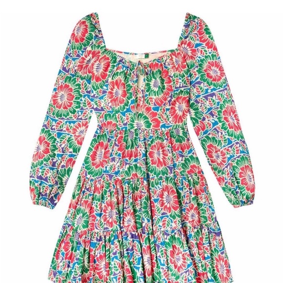 RIXO “Roxy” Colorful Floral Mini Dress - Picture 2 of 6